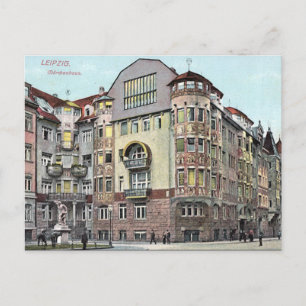 Ancienne carte postale - Märchenhaus, Leipzig