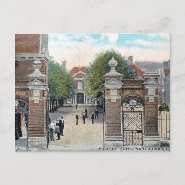 Ancienne carte postale - Marlborough College, Wilt (Devant)