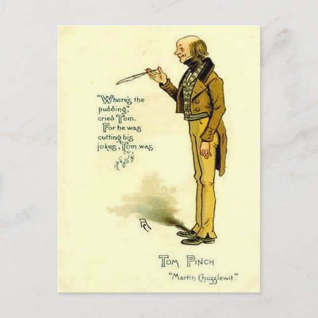 Ancienne carte postale - "Martin Chuzzlewit" de Di (Devant)