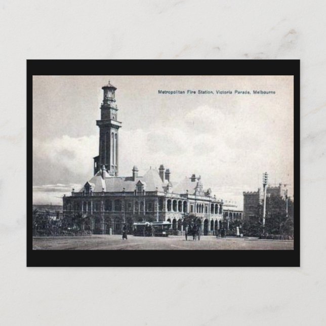 Ancienne carte postale - Melbourne, Australie (Devant)