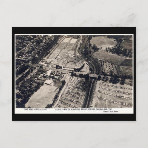 Ancienne carte postale - Melbourne, Australie