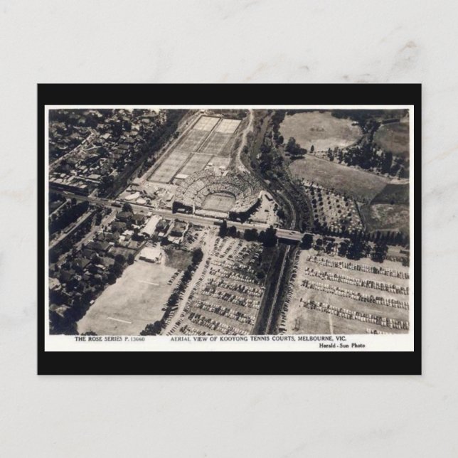 Ancienne carte postale - Melbourne, Australie (Devant)