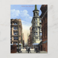 Ancienne carte postale - Melbourne, Australie