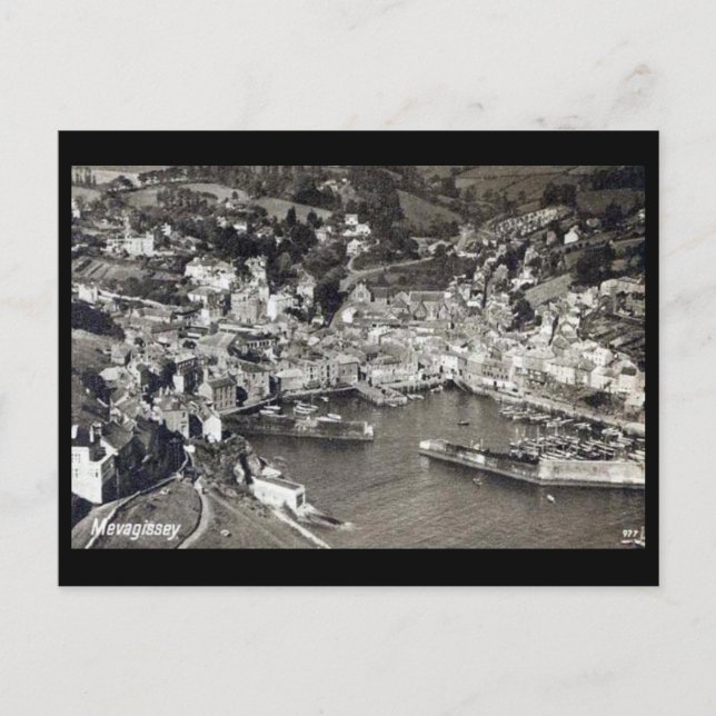 Ancienne carte postale - Mevagissey, Cornouailles (Devant)