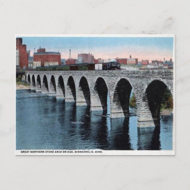 Ancienne carte postale - Minneapolis, Minnesota (Devant)