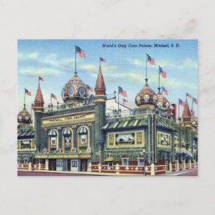 Ancienne carte postale - Mitchell, Dakota du Sud