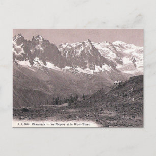 Ancienne carte postale - Mont Blanc, Haute Savoie