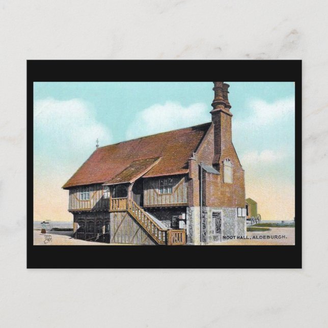 Ancienne carte postale - Moot Hall, Aldeburgh, Suf (Devant)