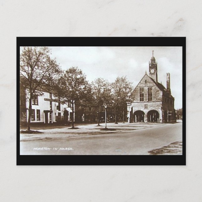 Ancienne carte postale - Moreton-in-Marsh, Glouces (Devant)