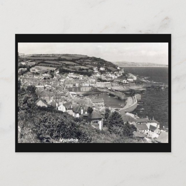 Ancienne carte postale - Mousehole, Cornouailles (Devant)