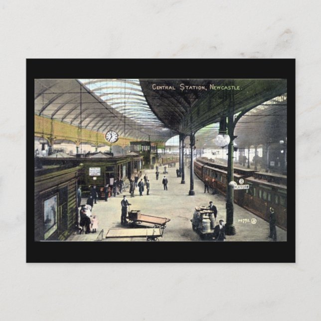 Ancienne carte postale - Newcastle-on-Tyne (Devant)