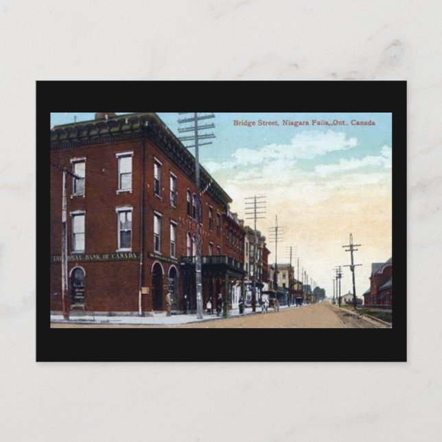 Ancienne carte postale - Niagara Falls, Ontario (Devant)