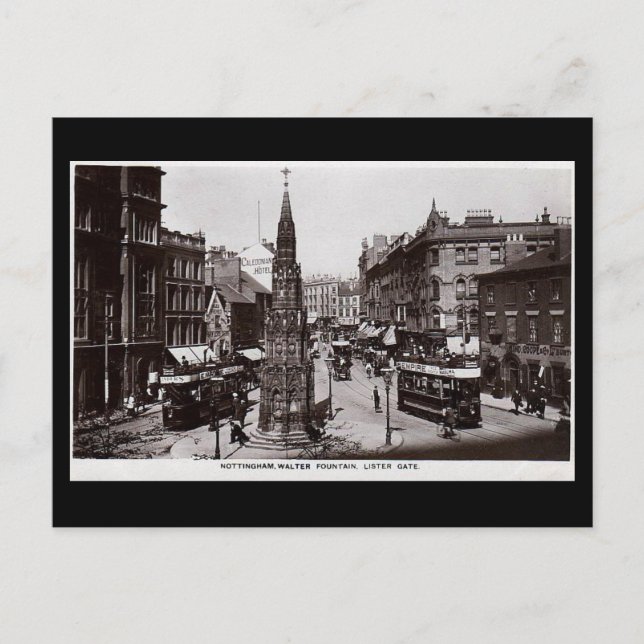 Ancienne carte postale - Nottingham (Devant)