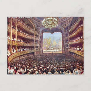 Ancienne carte postale - Opéra de Paris