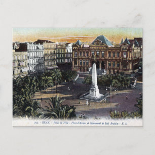 Ancienne carte postale - Oran, Algérie