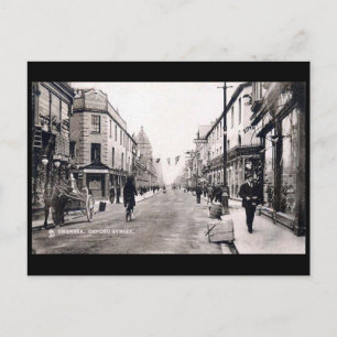 Ancienne carte postale - Oxford Street, Swansea