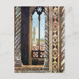 Ancienne carte postale - Palazzo Vecchio, Florence