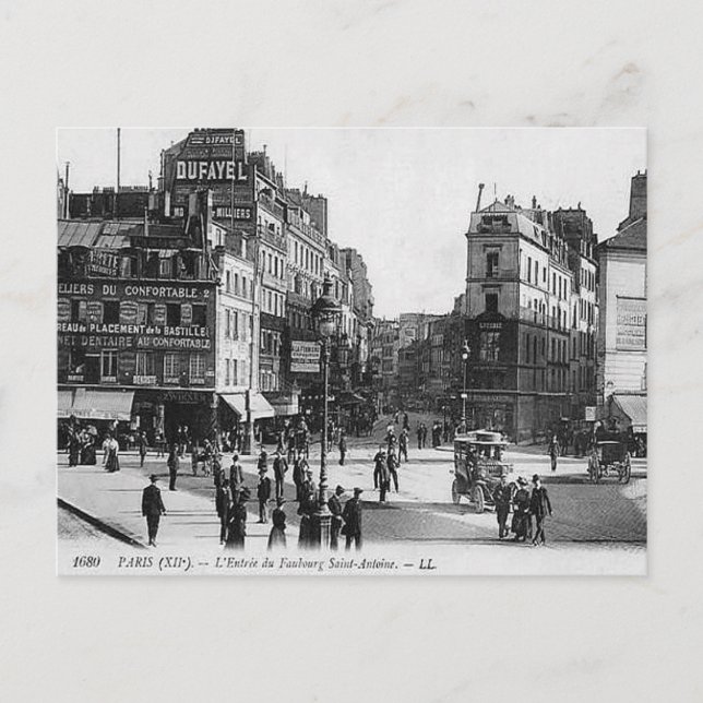 Ancienne carte postale - Paris (Devant)