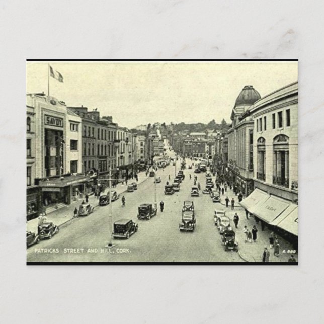 Ancienne carte postale - Patricks St, Cork, Irland (Devant)