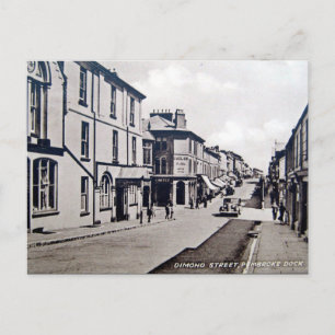 Ancienne carte postale - Pembroke Dock, Pays de Ga