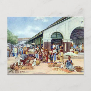 Ancienne carte postale - Penang, Malaisie