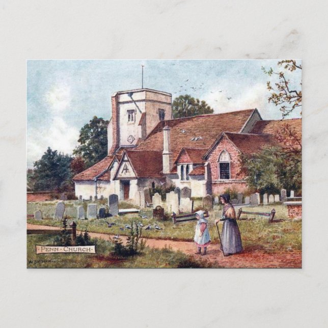 Ancienne carte postale - Penn, Buckinghamshire (Devant)