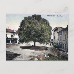 Ancienne carte postale - Pérouges, Ain, France