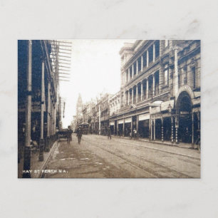 Ancienne carte postale - Perth, Australie occident