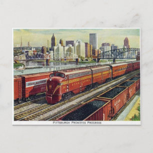 Ancienne Carte Postale - "Pittsburg promeut le pro