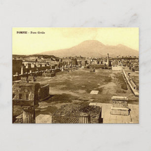 Ancienne Carte Postale - Pompei, Le Forum