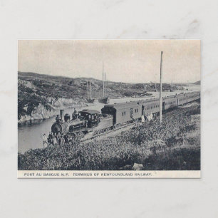 Ancienne carte postale - Port-aux-Basques, Terre-N