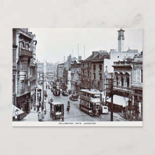 Ancienne carte postale - Porte Gallowtree, Leicest