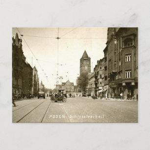 Ancienne carte postale - Poznan, Pologne
