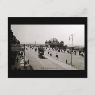 Ancienne Carte Postale - Promenade, Rhyl