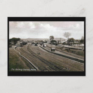 Ancienne carte postale - Pune, Inde