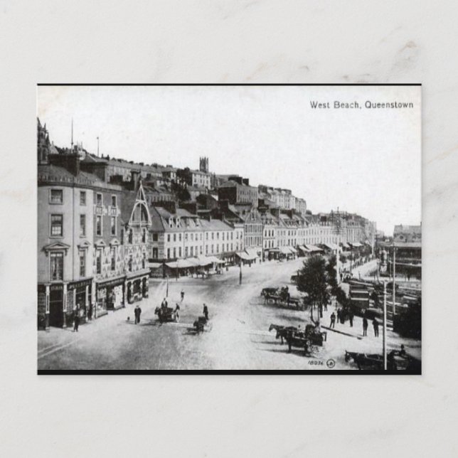 Ancienne carte postale - Queenstown, Co Cork (Devant)