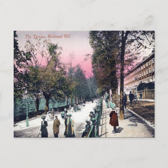 Ancienne carte postale - Richmond Hill, Londres (Devant)