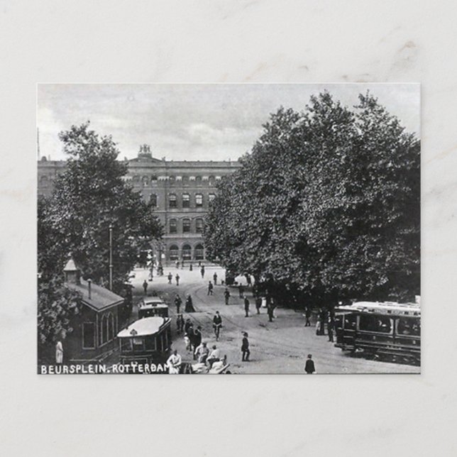 Ancienne carte postale - Rotterdam, Pays-Bas (Devant)