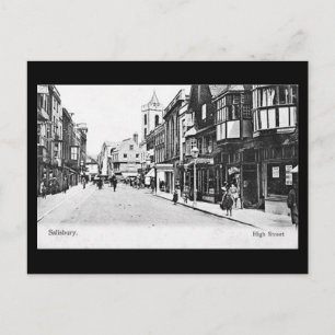 Ancienne carte postale - Salisbury, Wiltshire
