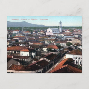 Ancienne carte postale - Scutari/Shkodra, Albanie