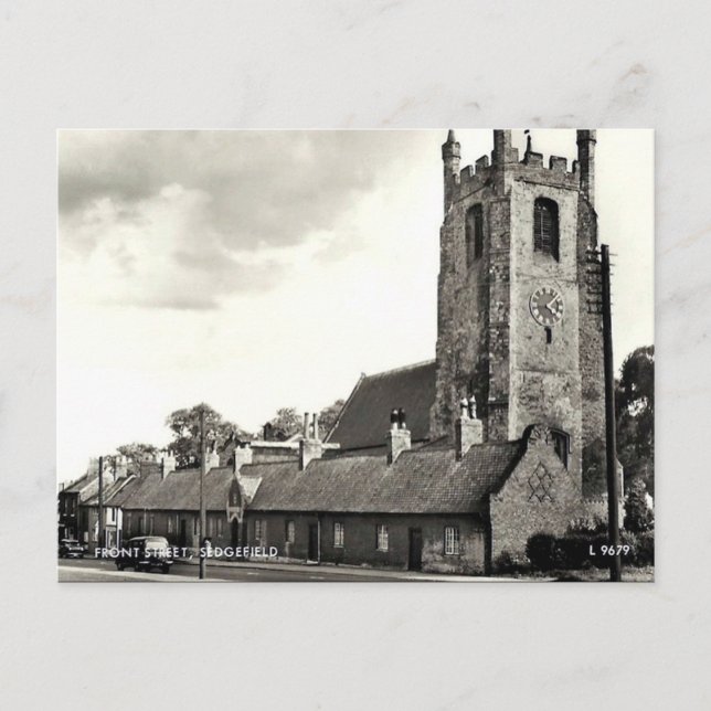 Ancienne carte postale - Sedgefield, Co Durham (Devant)