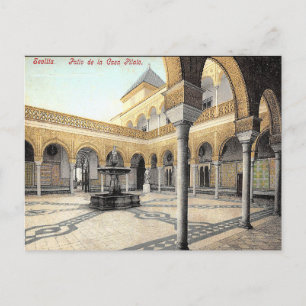 Ancienne carte postale - Séville, Espagne