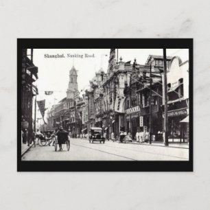 Ancienne carte postale - Shanghai, Chine