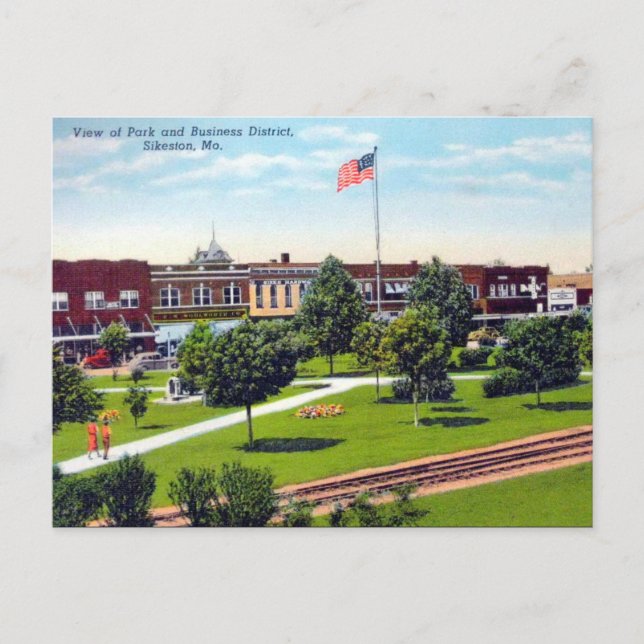 Ancienne carte postale - Sikeston, Missouri, USA (Devant)
