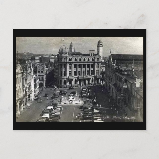 Ancienne carte postale - Singapour (Devant)