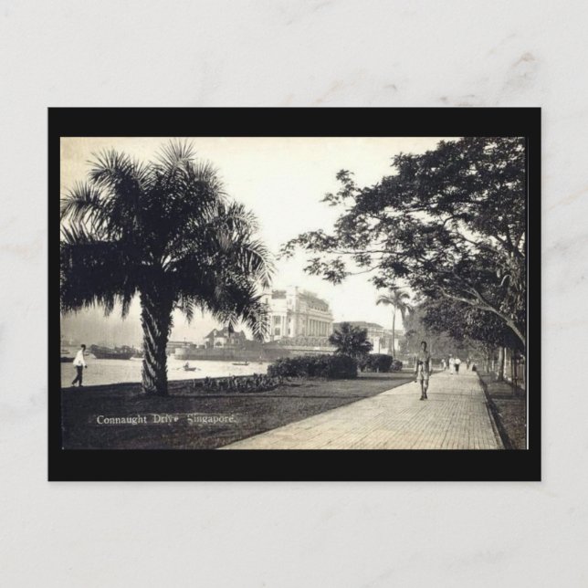 Ancienne carte postale - Singapour (Devant)