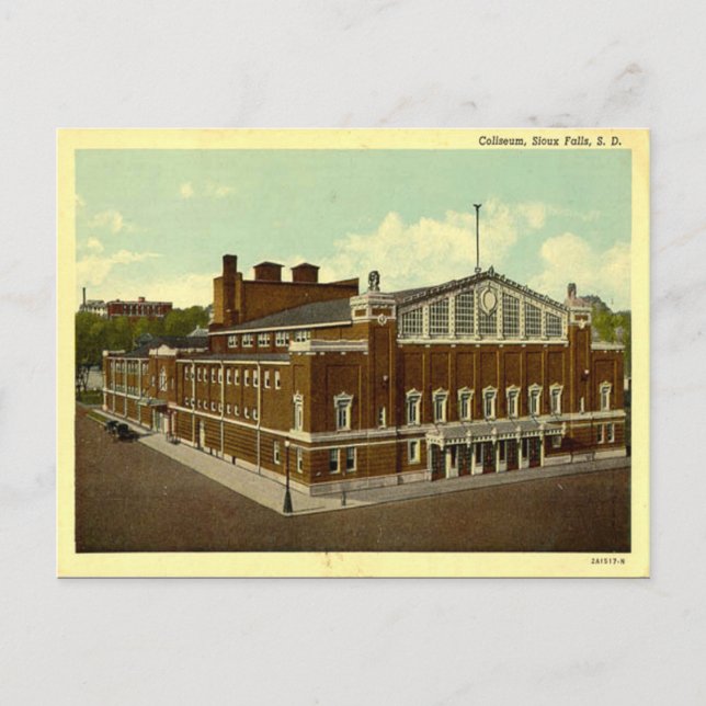 Ancienne carte postale - Sioux Falls, Dakota du Su (Devant)