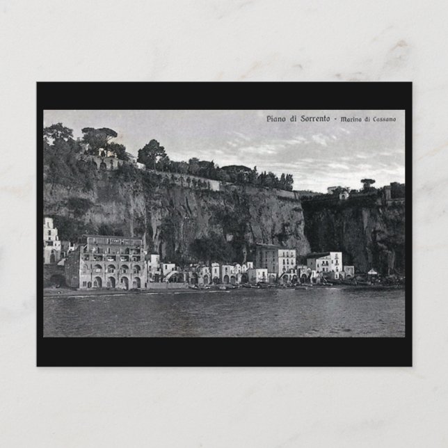 Ancienne carte postale - Sorrento, Italie (Devant)