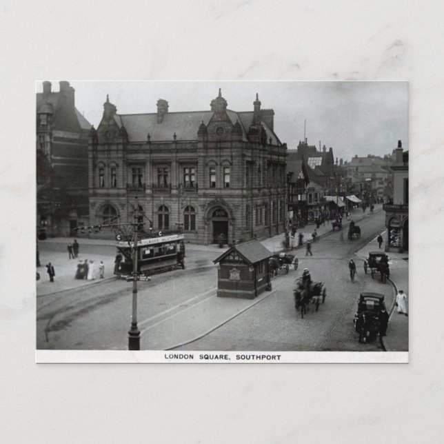 Ancienne carte postale - Southport, Lancashire (Devant)