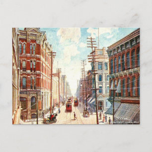 Ancienne carte postale - Sparks St, Ottawa, Canada